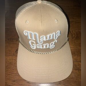 Call Her Mama - Mama Gang Tan Trucker Hat